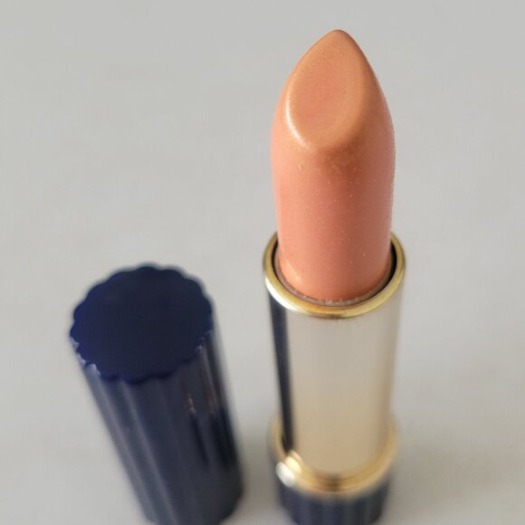 Estee Lauder Double Color Everlasting Lipstick 01 Burning Rose Blue Case New - Picture 3 of 5